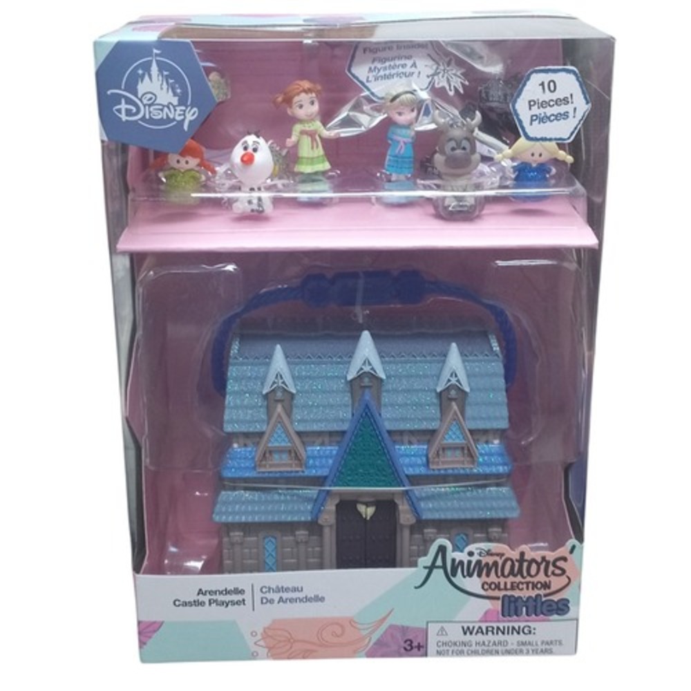 Disney Animators Collection Littles Frozen Arendelle Castle Playset & Figures